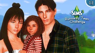 ✧ EP 13 || Moving in Together ?|| Runaway Teen Challenge • The Sims 3 ✧