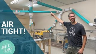 HOW TO INSTALL DUST COLLECTION IN A WOODWORKING SHOP