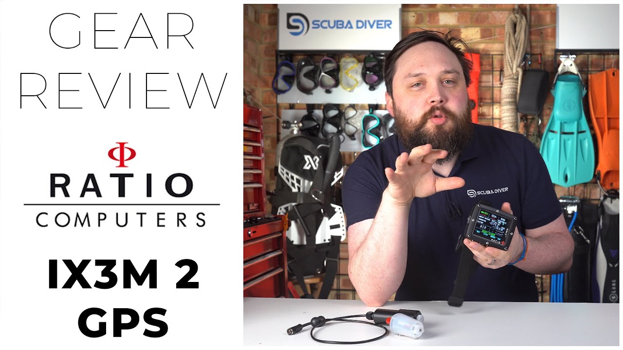 Ratio iX3M2 GPS Dive Computer Unboxing Review #scuba