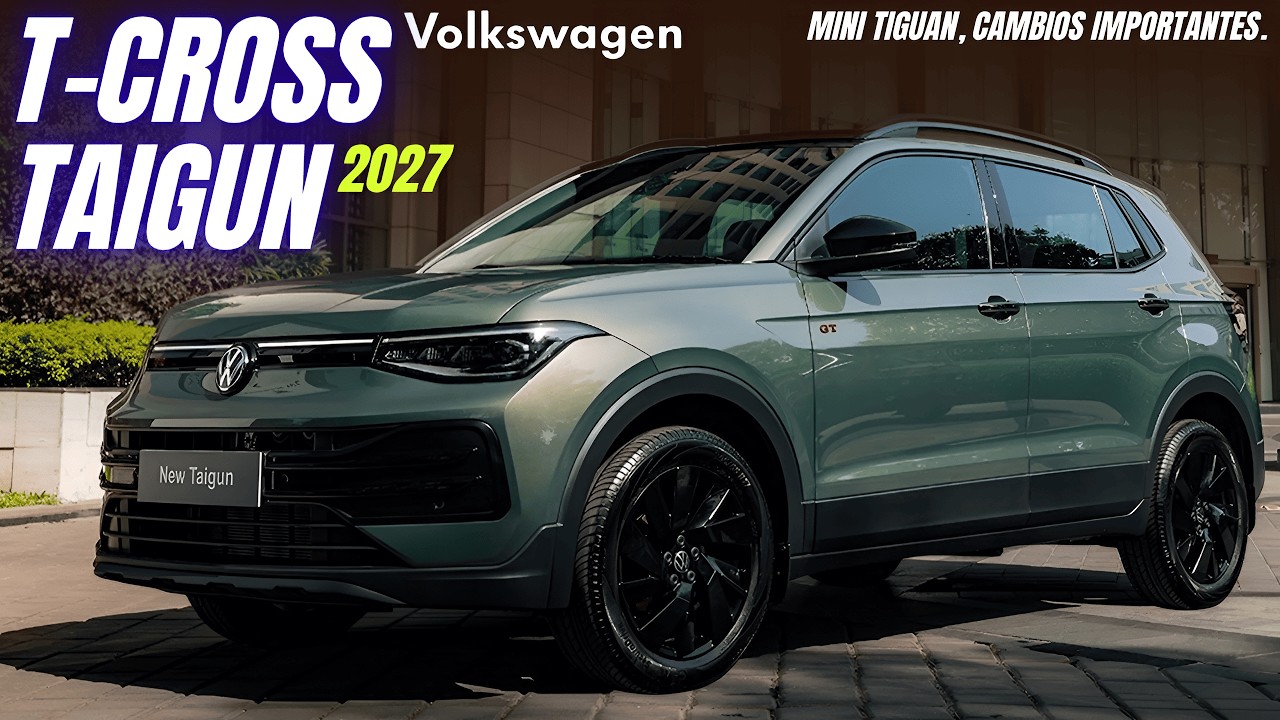 Volkswagen TAIGUN 2027: el “mini Tiguan” PROXIMO  T-CROSS 🔥
