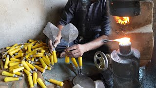 Amazing Technique of Making Brick Trowel | Hand Tool of Mason And Poor Labourer | forging process |
