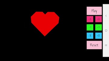 OpenGL ES project - Animated Origami Heart