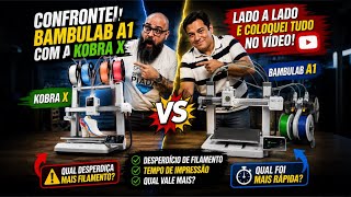 KOBRA X vs BAMBULAB A1: O COMPARATIVO MAIS IMPORTANTE PRA QUEM QUER LUCRAR