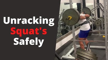 How To Safely Unrack and Walkout Squat