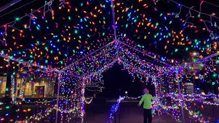 DB Lights Holiday Walkthrough at the Kilton Public Library