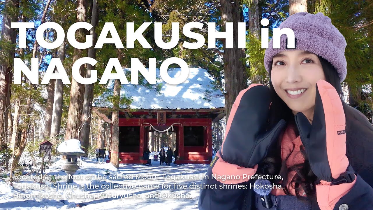 【長野・戸隠Vlog】神秘的✨雪の「戸隠神社巡り」神聖な空気を届ける旅‼️見どころをご紹介🩵