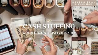magic month cash stuffing | paycheck #3 🪄💸✨
