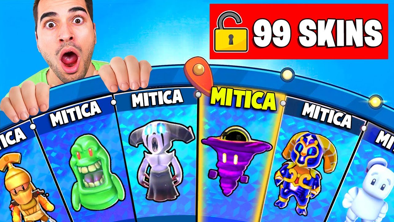 GIRO LA RUOTA CON SOLO MITICHE SU STUMBLE GUYS