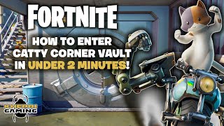 Fortnite: How to Defeat Kit and Enter Catty Corner Vault in UNDER 2 MINUTES