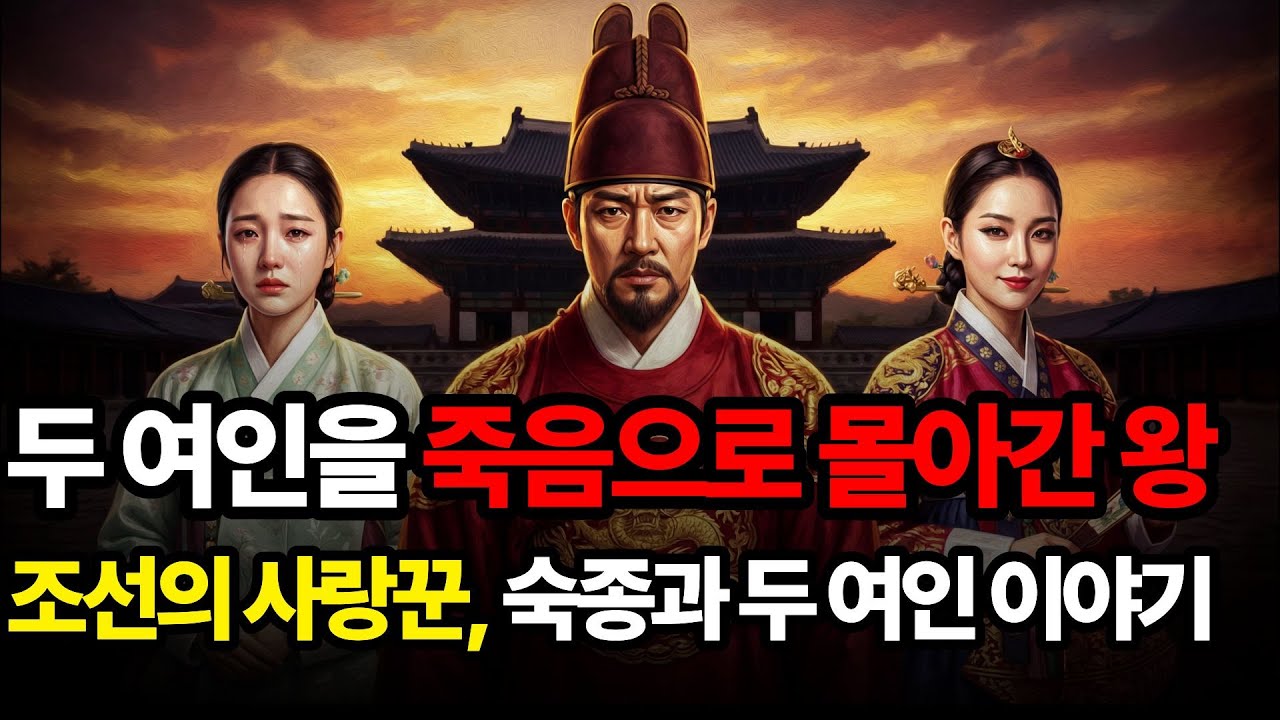 두 여인을 죽음으로 몰아간 왕, 조선의 사랑꾼 숙종의 진짜 얼굴 ㅣ한국사ㅣ숙종ㅣ장희빈ㅣ옛날이야기ㅣ오디오북ㅣ교훈, 지혜를 주는 ...
