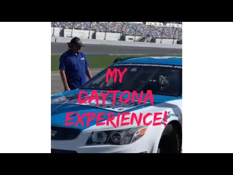 Nascar Daytona speedway experience, we got up to 175 mph!!