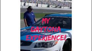 Nascar Daytona speedway experience we got up to 175 mph