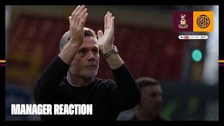 MANAGER REACTION: Alexander on Cambridge fixture