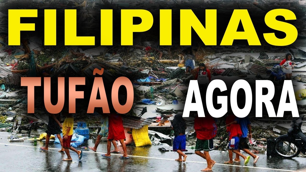Tufão traz destruição para as Filipinas