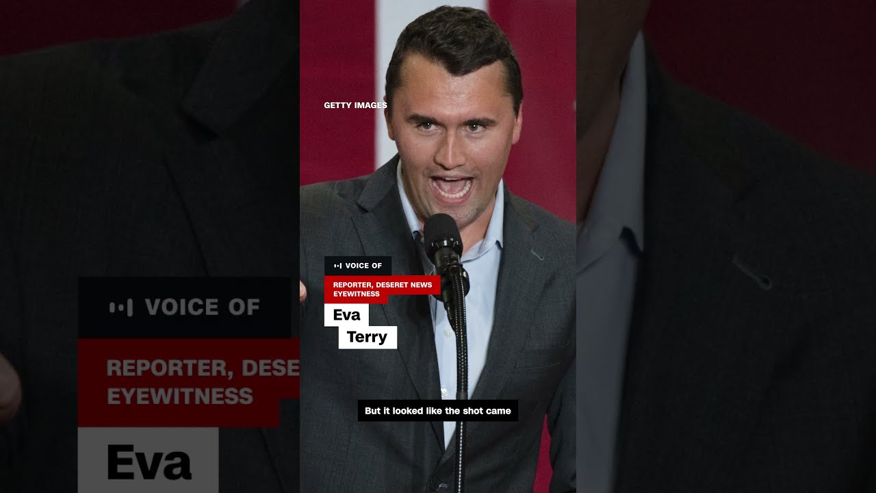 Eyewitnesses React To Charlie Kirk Shooting