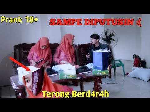 PRANK KETAUAN W|K W|K pake TERONG !!