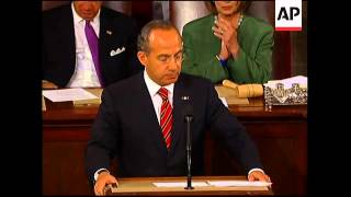 Mexican Pres Felipe Calderon Addresses Joint Session Of Congress