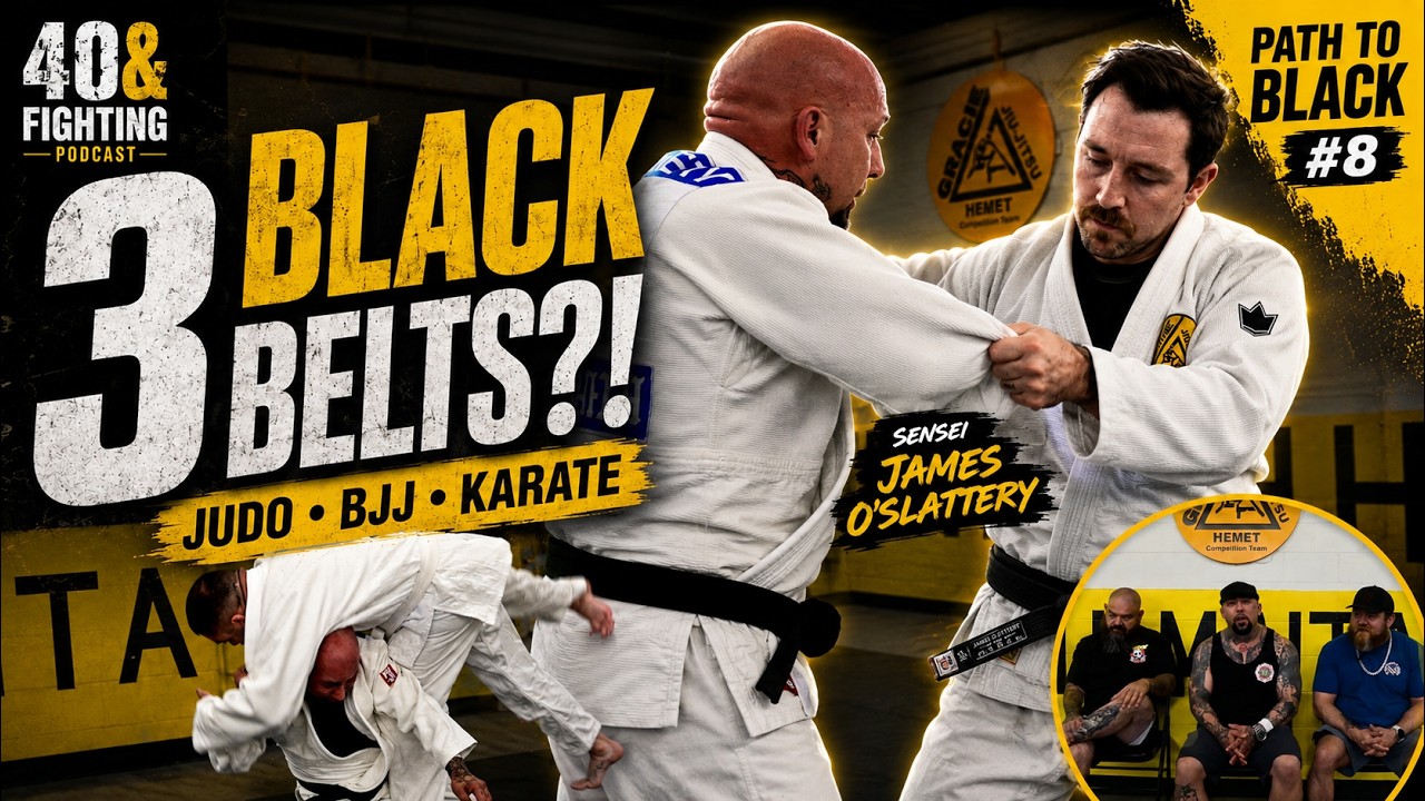 3 Black Belts, 1 Journey: James O’Slattery on Judo, BJJ & Karate | The Path to Black #8