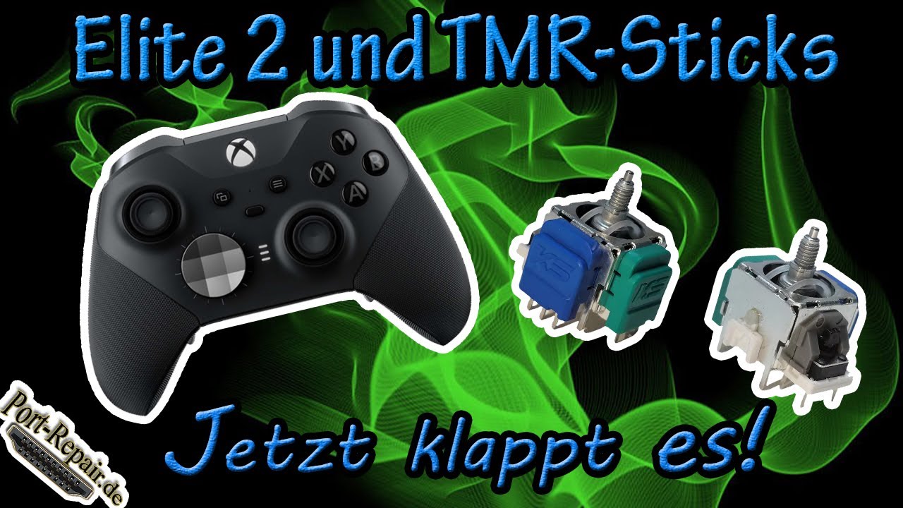 Xbox Elite 2 Controller auf TMR Sticks umrüsten [Stickdrift] [Port ...