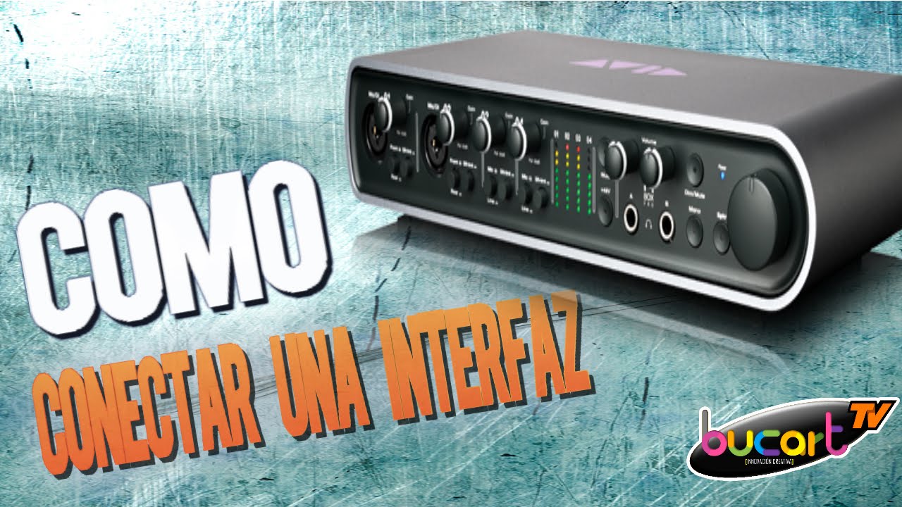 Como conectar una interfaz a una consola o mezcladoraTutorial completo