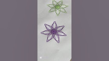 Amazing Spirograph #noise #impossible #satisfying #spirographdesignpattern #art #embroidery #diy