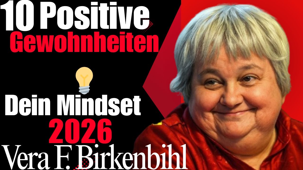 10 positive Gewohnheiten, die dein Mindset im Jahr 2026 neu verdrahten |Vera F.Birkenbihl Motivation