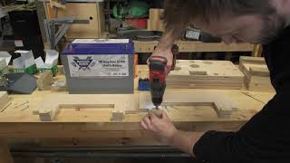 DIY solar generator cloning - part 4 - bottom plate assembly
