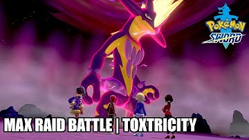 Pokemon Sword - Max Raid Battle | Dynamax Toxtricity [Nintendo Switch]