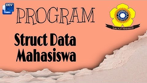 Program C++ Data Mahasiswa Menggunakan Struct || Lisya Nabila Putri (08011182025019)