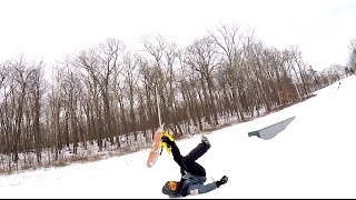 Shawnee Mountain 2020  Snowboarding in the Pocono Mountains