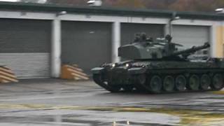 Challenger 2 vs cars 