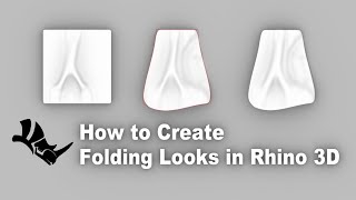 How to Create Folding Shape in Rhino 3D Software #343
