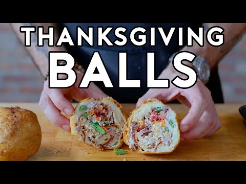 Binging with Babish Thanksgiving Balls from Psych