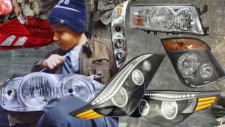 PLASTIC Headlight Restoration!! ONLY REAL WAY TO DO IT!!