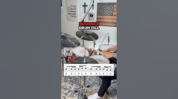 Learn a Beginner Drum Fill in 1 Minute!