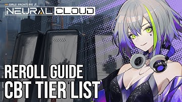 CBT TIER LIST! REROLL GUIDE! Girls