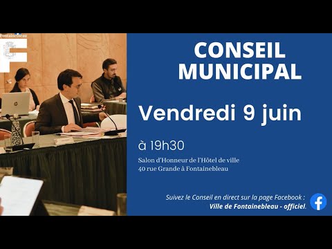 Conseil municipal du 9 juin 2023