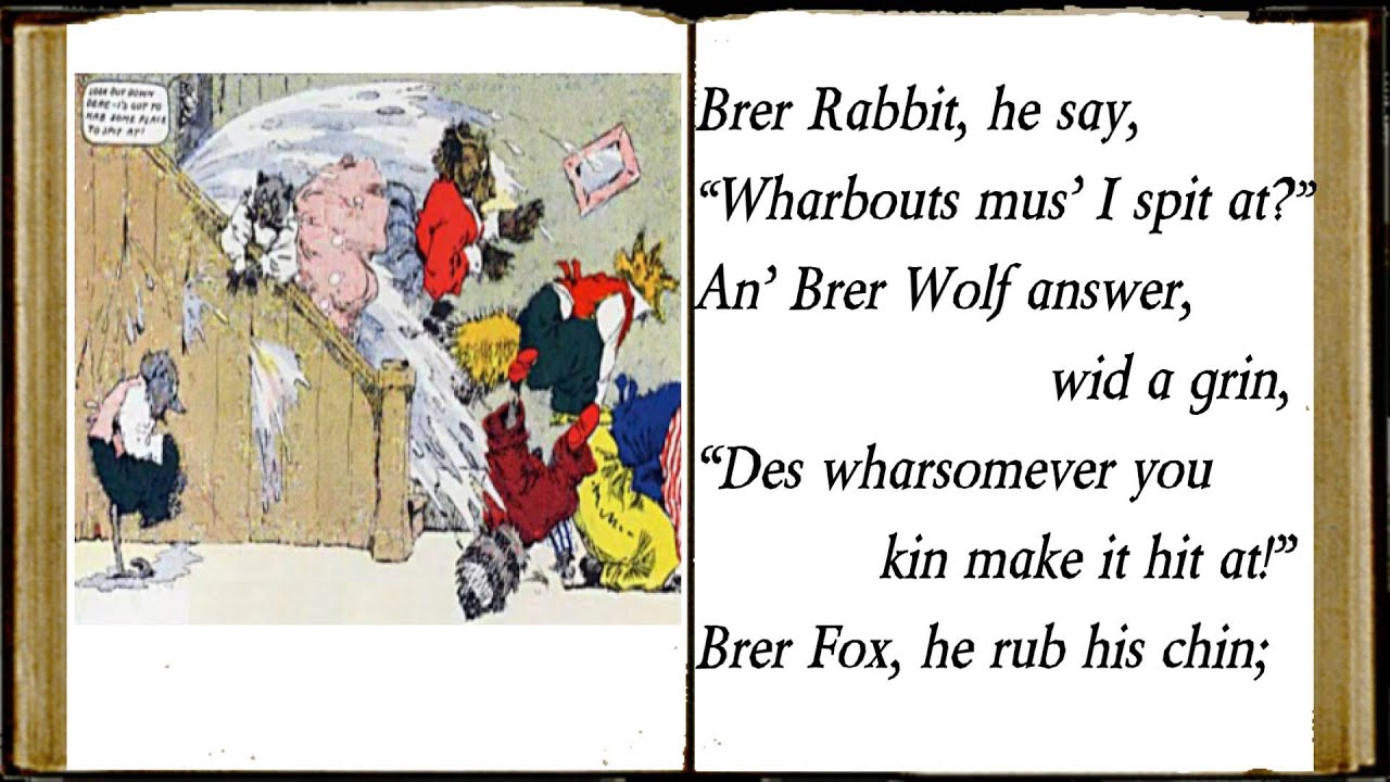 HOW BRER RABBIT GOT A HOUSE - Uncle Remus - YouTube