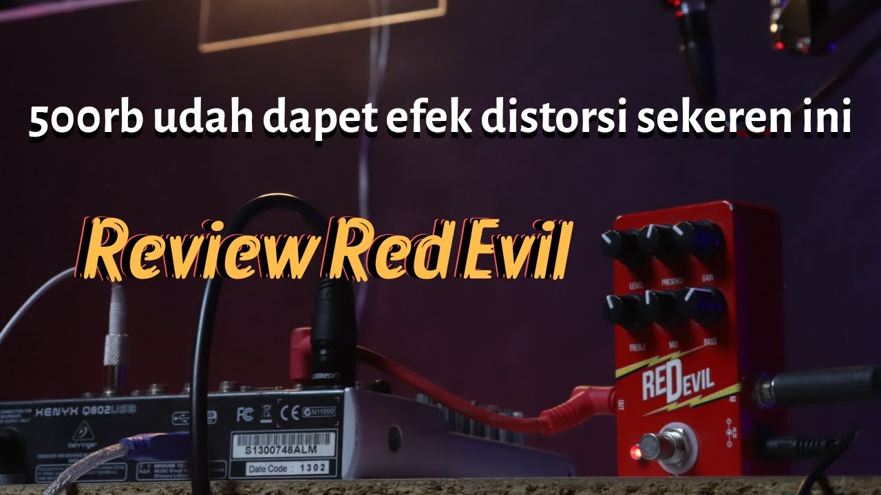 Review Red Evil Distortion by. ALP Custom Pedal