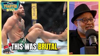 CONOR MCGREGOR HURTS HIMSELF AGAINST MAX HOLLOWAY | Double Toasted Bites