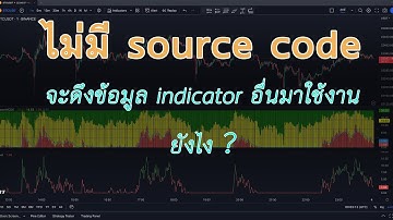 การดึง data indicator อื่นมาใช้งาน โดยที่ไม่มี source code ใน pinescript ทำยังไง