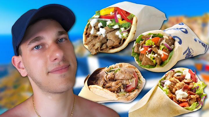 Megkóstoltam az IGAZI Görög Gyros-okat!