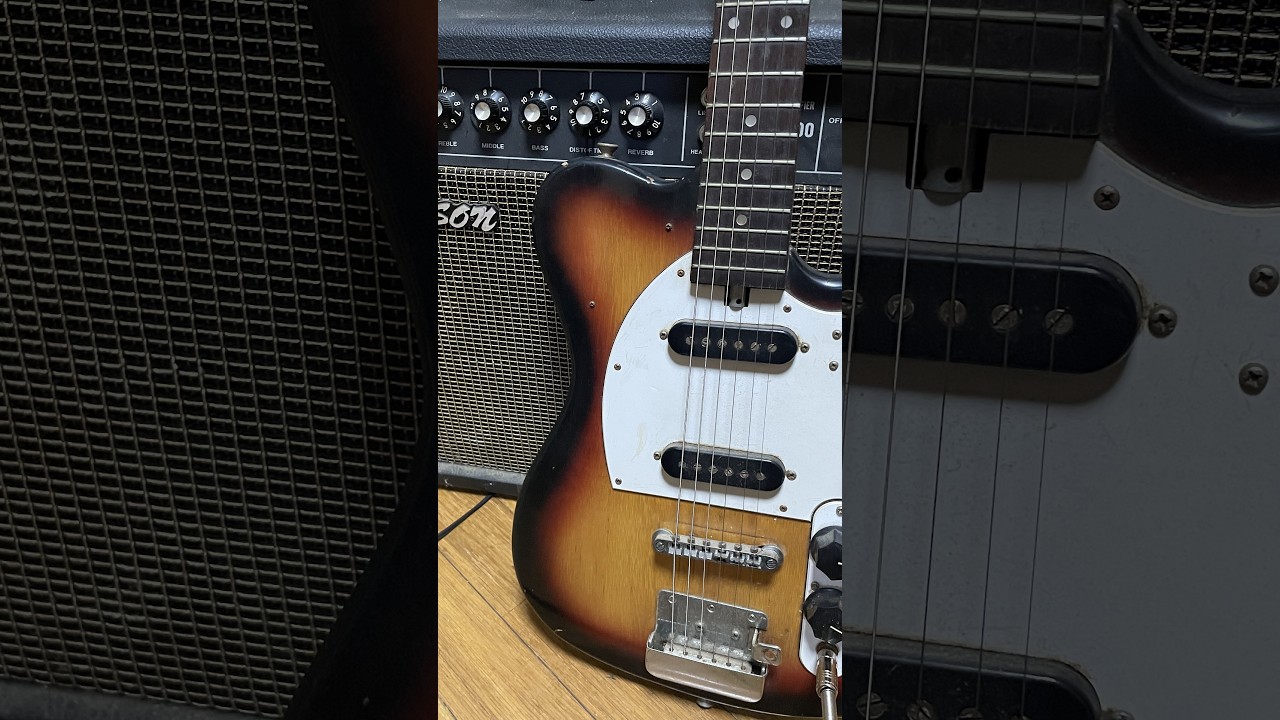これがTomsonサウンドだ！ #ギター #guitar#ジャパンビンテージ - YouTube