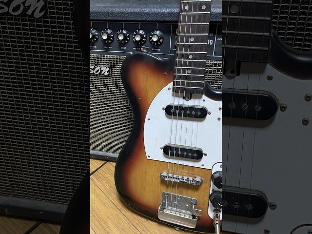 これがTomsonサウンドだ！ #ギター #guitar#ジャパンビンテージ - YouTube