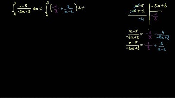 Décomposer une fraction rationnelle en éléments simples pour calculer une intégrale - exemple 2