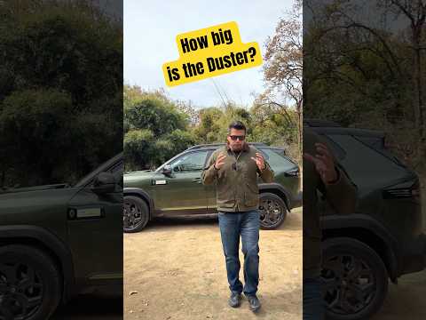 How big is the Duster - Compared with all its rivals