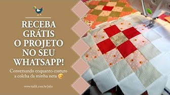 INSCRIÇÃO] Appliqué como Profissional! Curso de Appliqué do zero ao avançado  com a Tia Lili (MÓDULO 1) - Pano Xadrez by Tia Lili Patchwork - Compre  tecidos e acessórios para Patchwork, Quilting