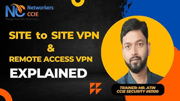 VPNs Explained | Site to Site VPN  and Remote Access VPN | Networkers CCIE
