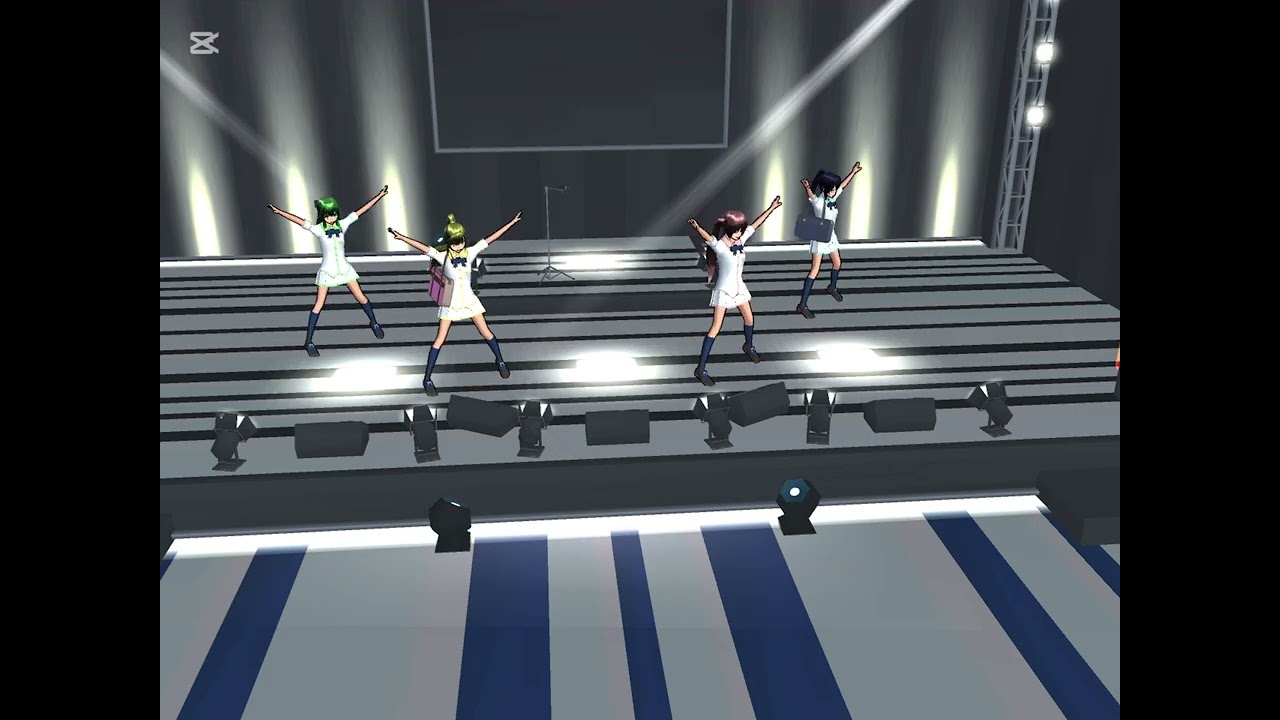 ［girl group ］unite in the sky #sakuraschoolsimulator #櫻花校園模擬器 