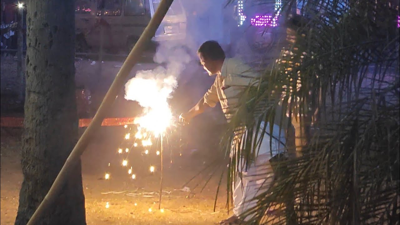 Fireworks @St. Lazar's Church Kottapadi 3/Jan/2025